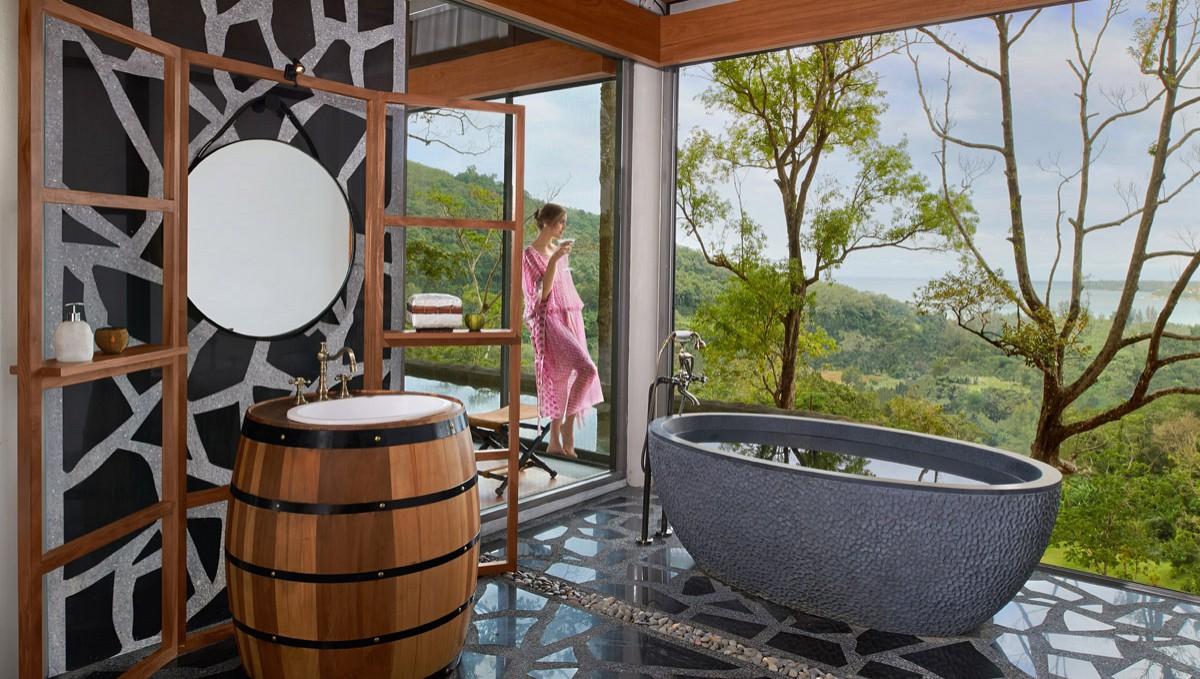 Hotel Keemala Kamala Beach Esterno foto Bathroom at the resort