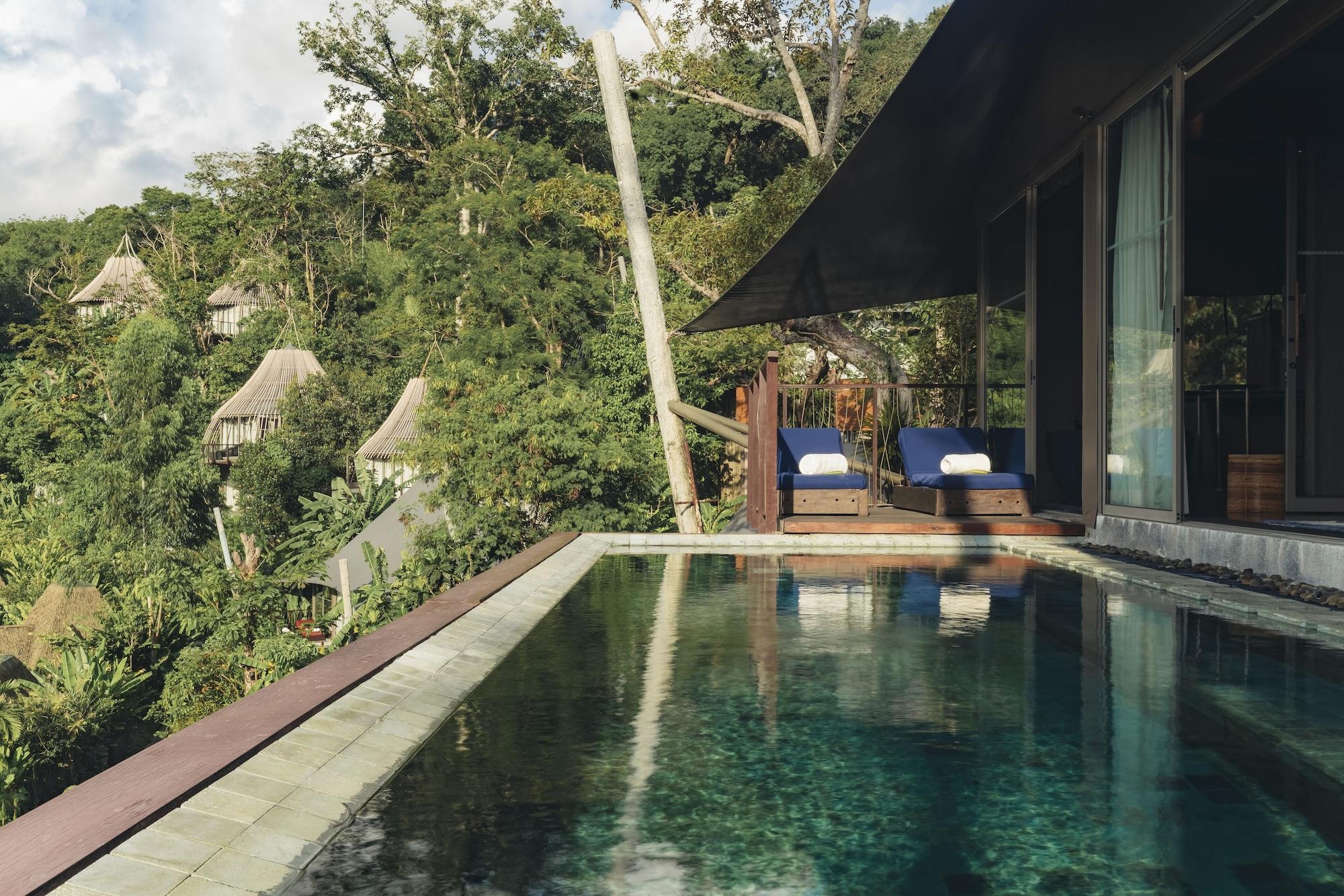 Hotel Keemala Kamala Beach Esterno foto A pool at Alila Ubud