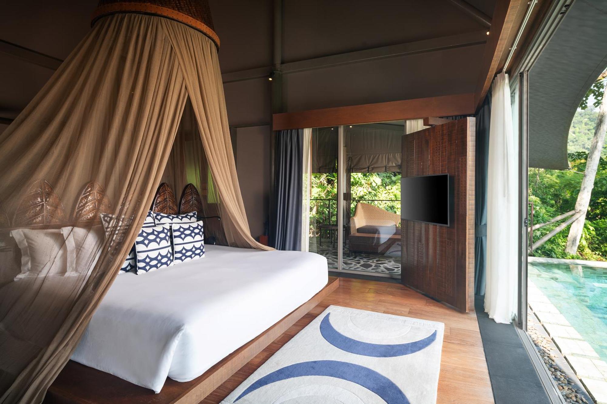 Hotel Keemala Kamala Beach Esterno foto A bedroom at the resort
