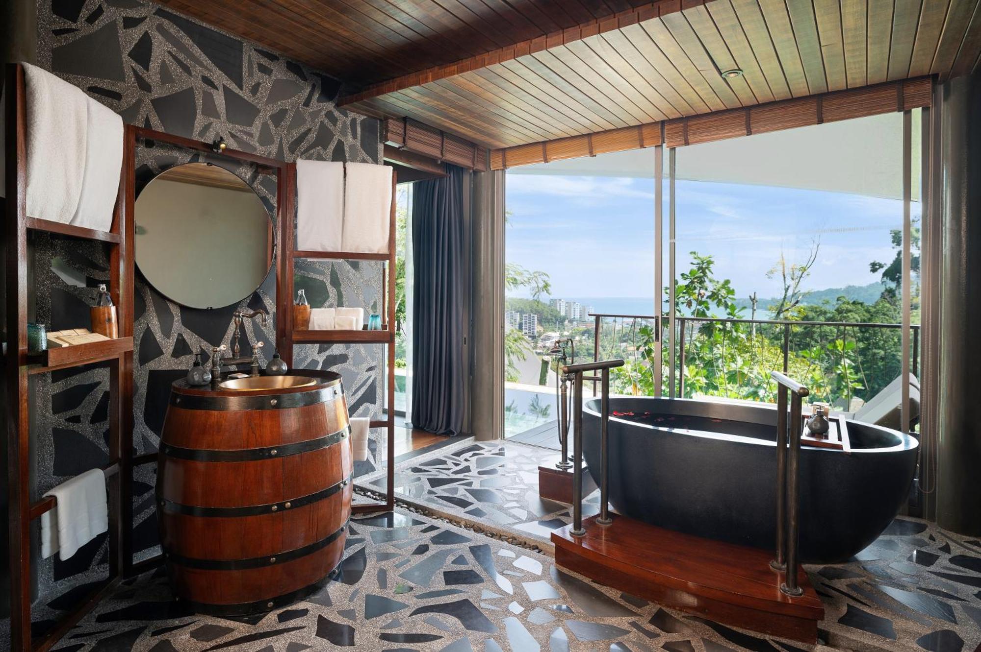 Hotel Keemala Kamala Beach Esterno foto Bathroom